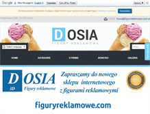 Tablet Screenshot of figuryreklamowe.com.pl